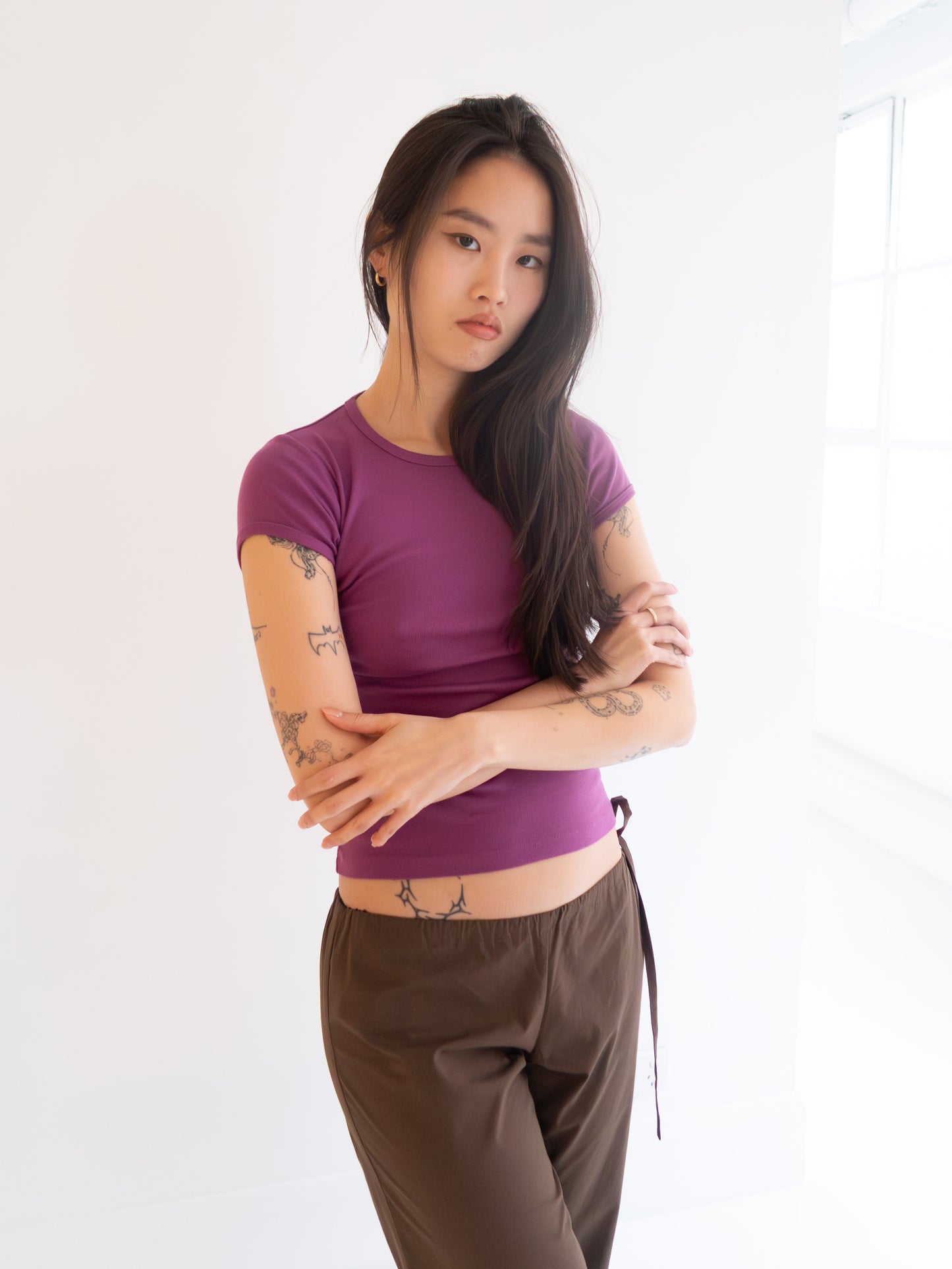 Bellevue Tee - Fig