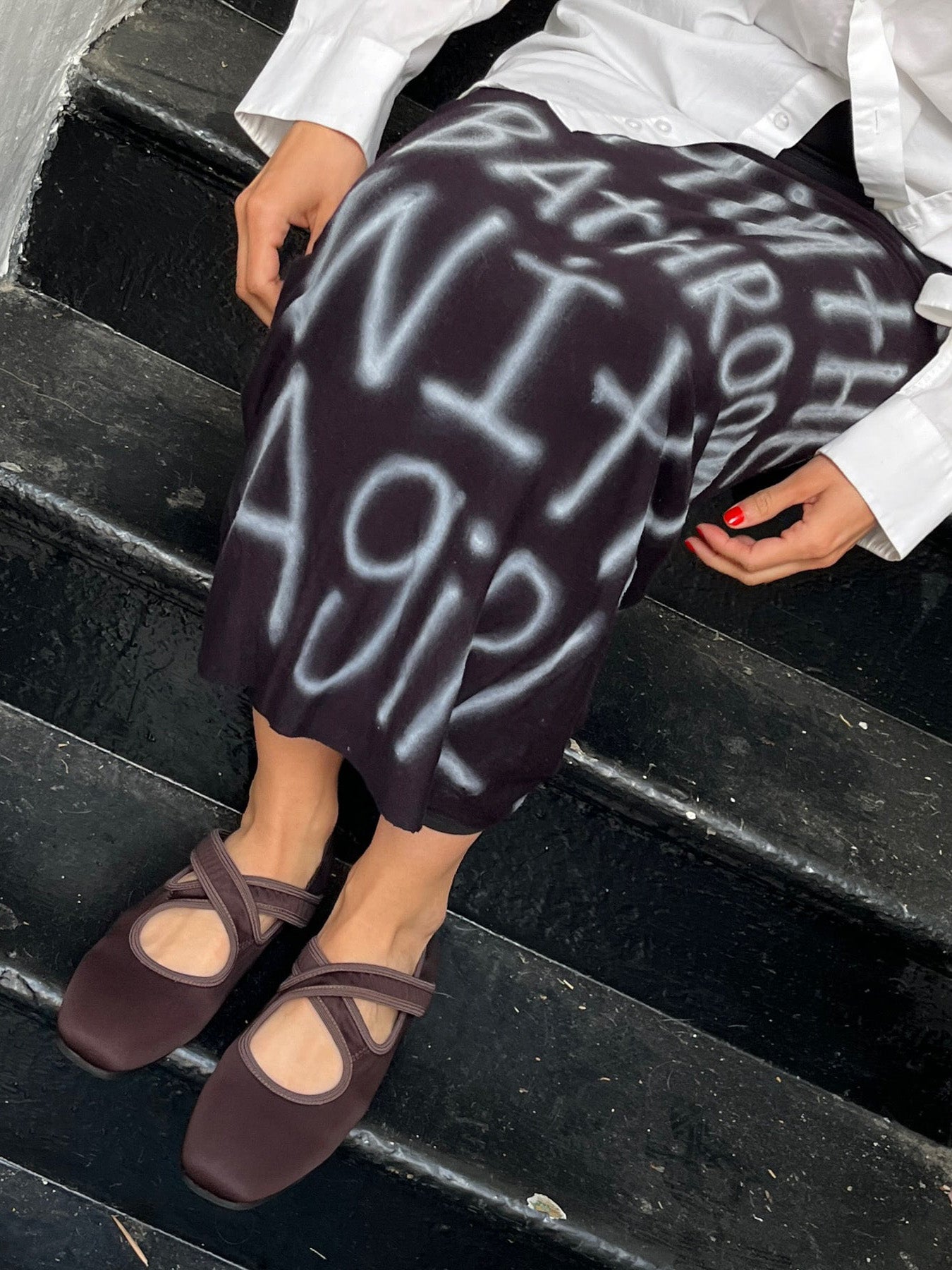 X Stretch Ballet Flat - Cacao