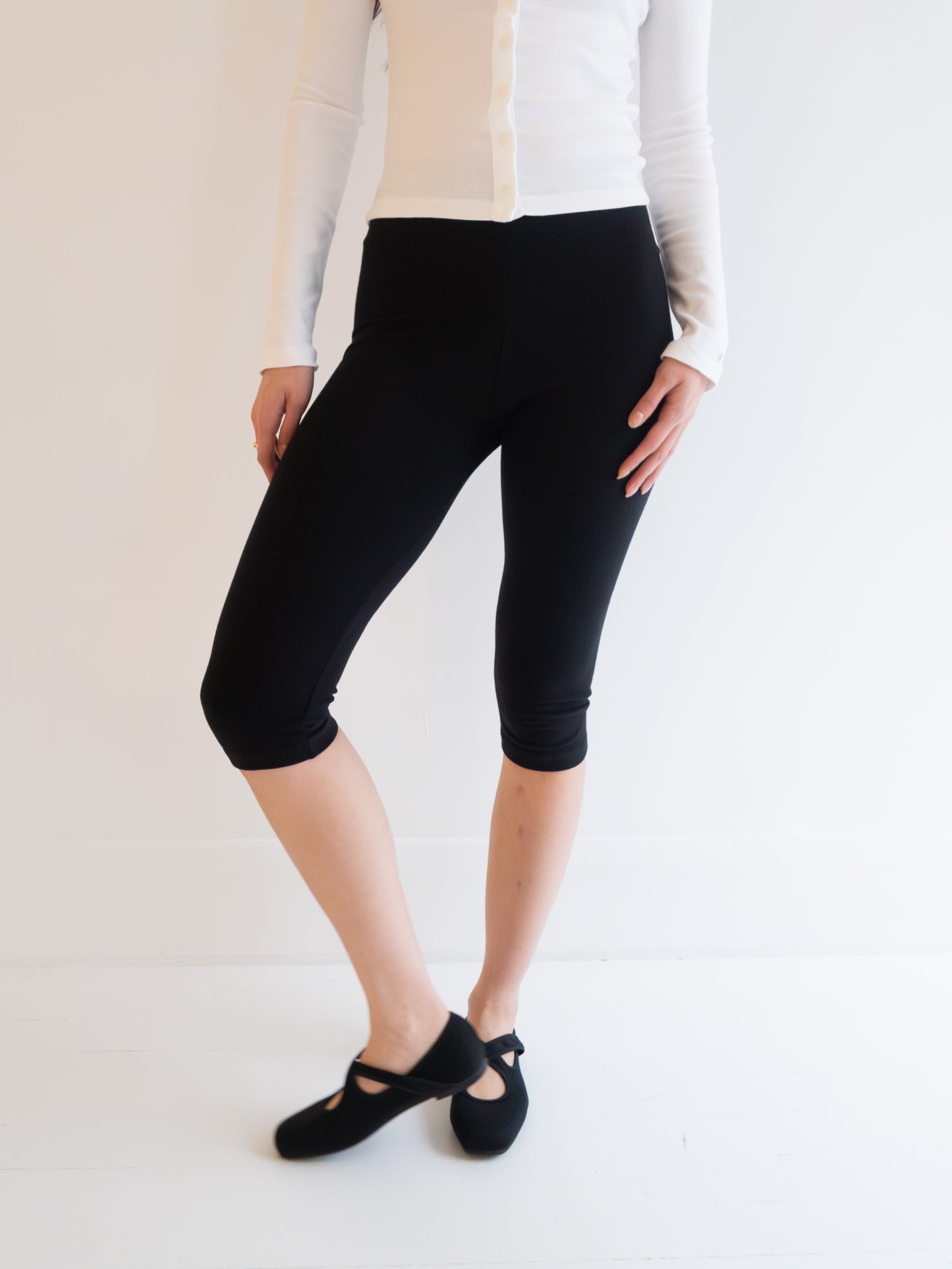 Capri Legging - Black