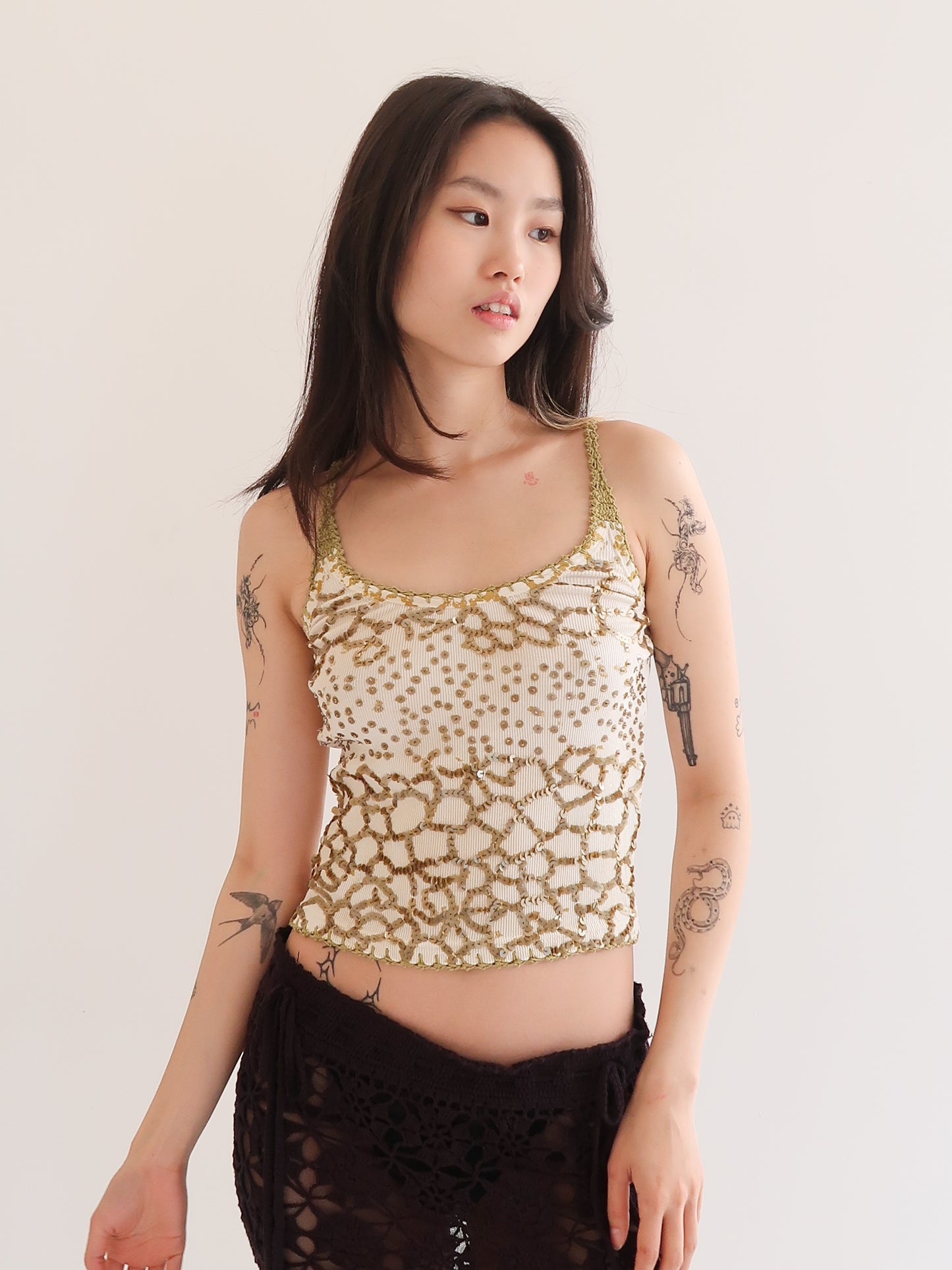 Connects Tank - Olive