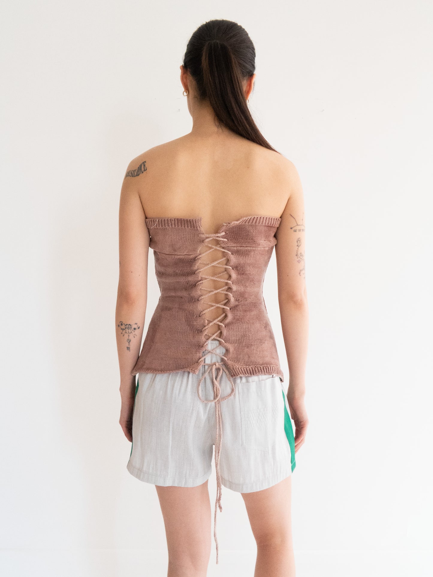 Cocoon Ink Corset - Mauve