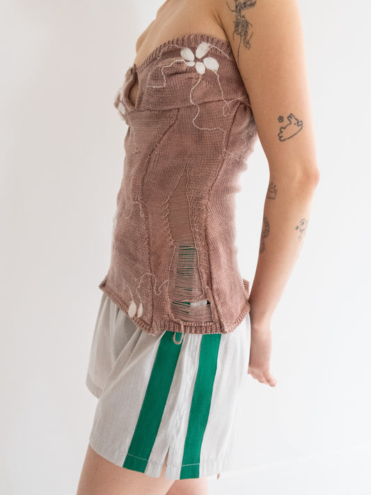 Cocoon Ink Corset - Mauve