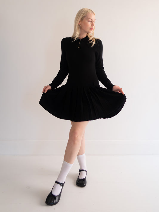 Hague Sweater Dress - Black
