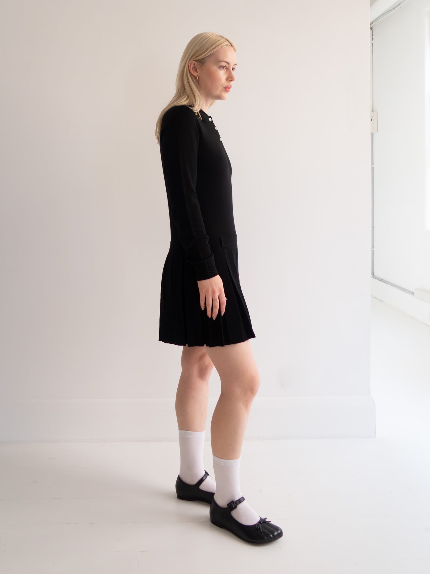 Hague Sweater Dress - Black