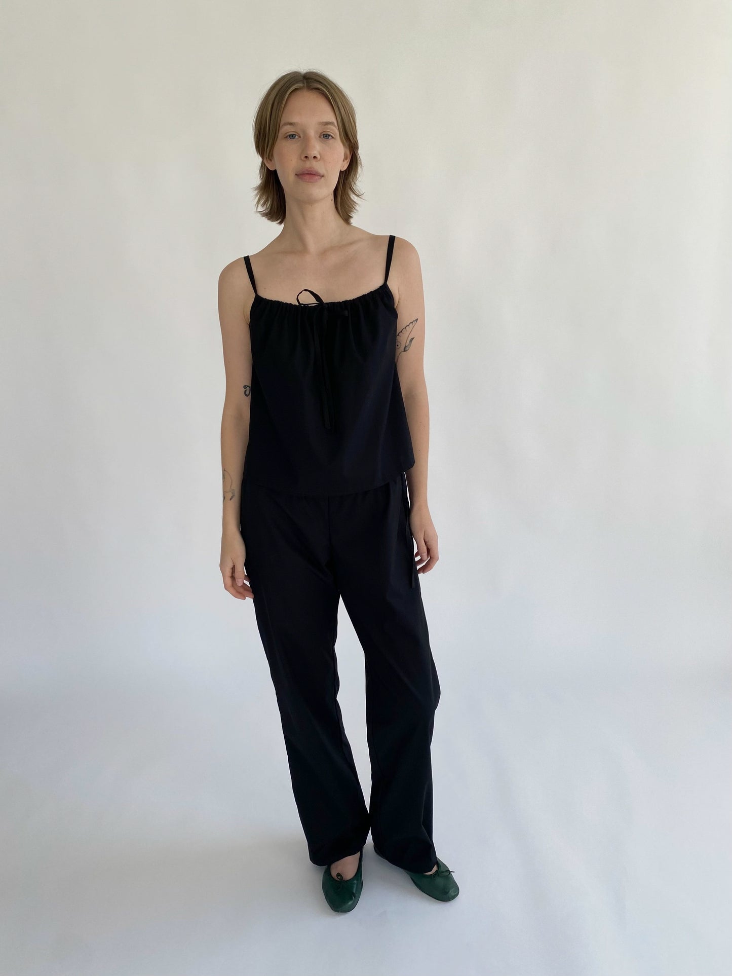 PRE ORDER: Tie Pants - Black