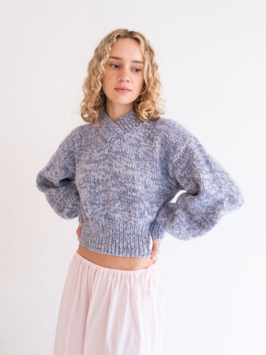 Sarah Sweater - Blue Speckle