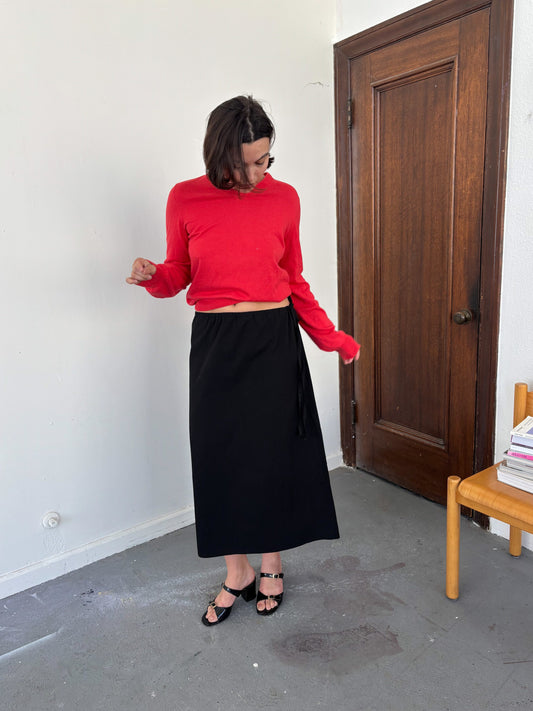 Column Skirt - Black