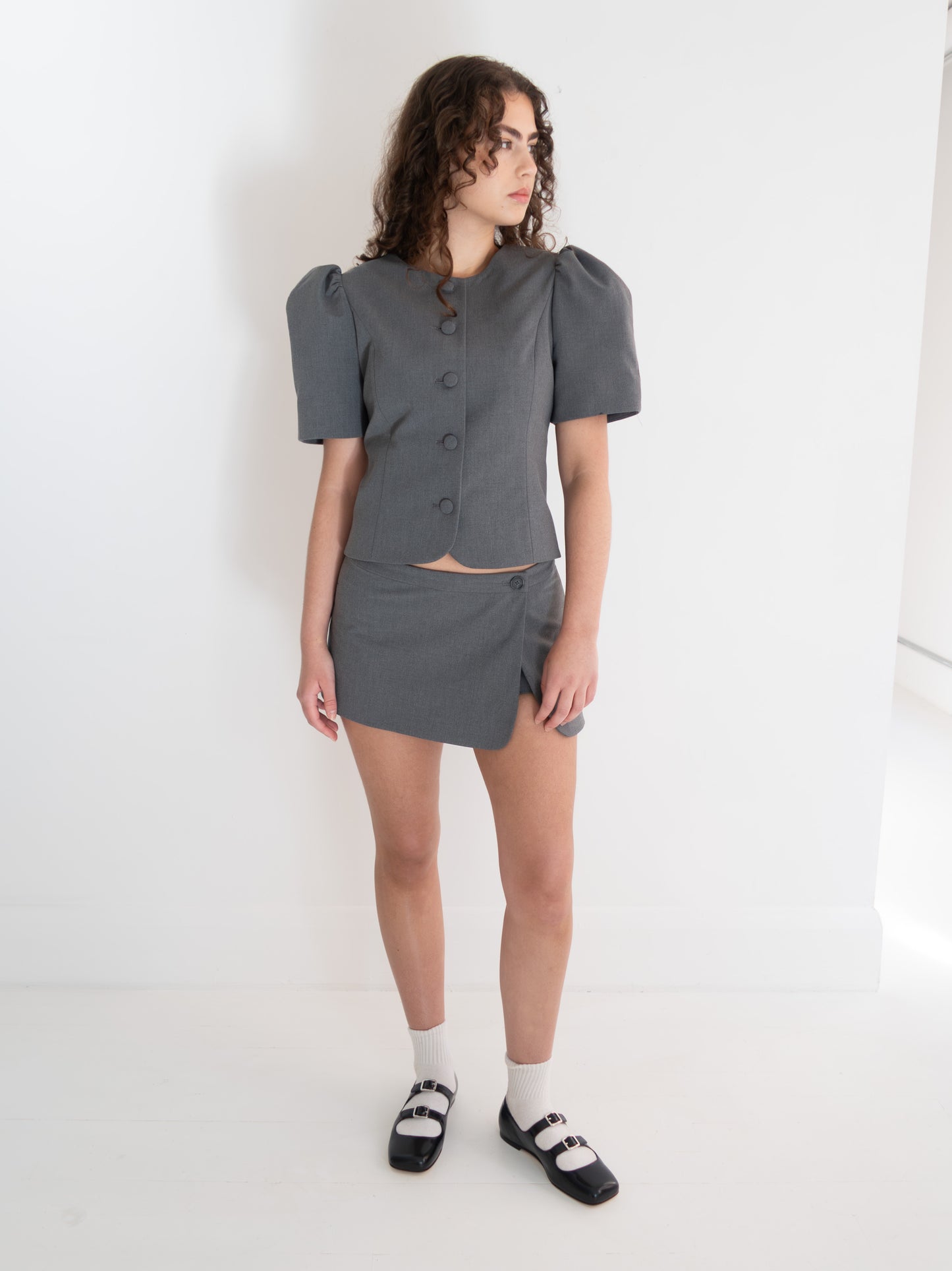 Munchie Skort - Grey