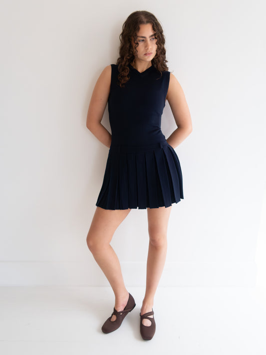Millie Dress - Navy
