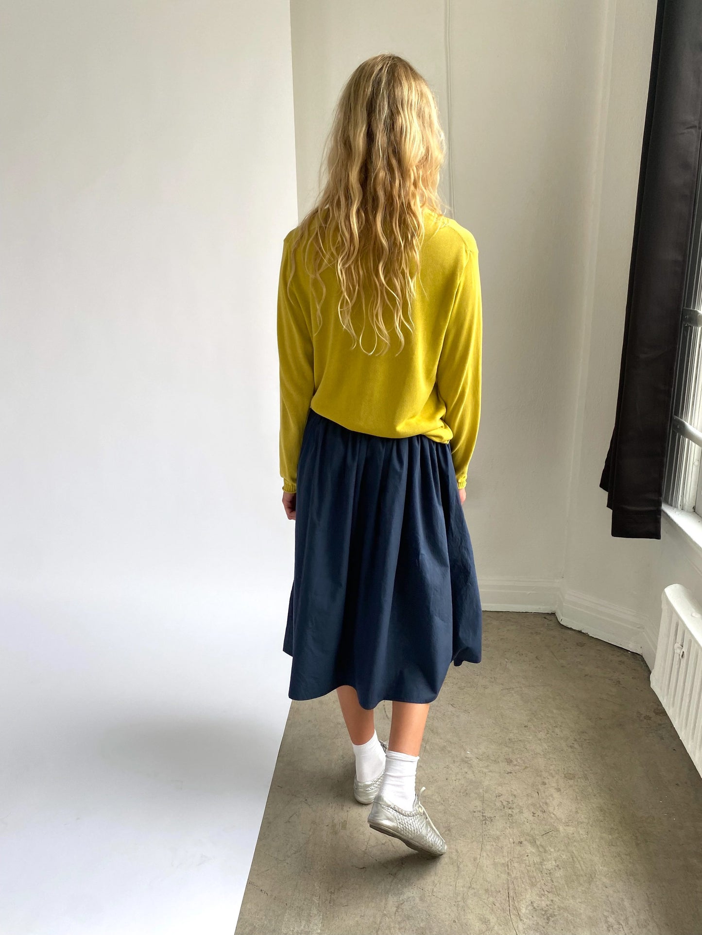 Tie Skirt - Navy