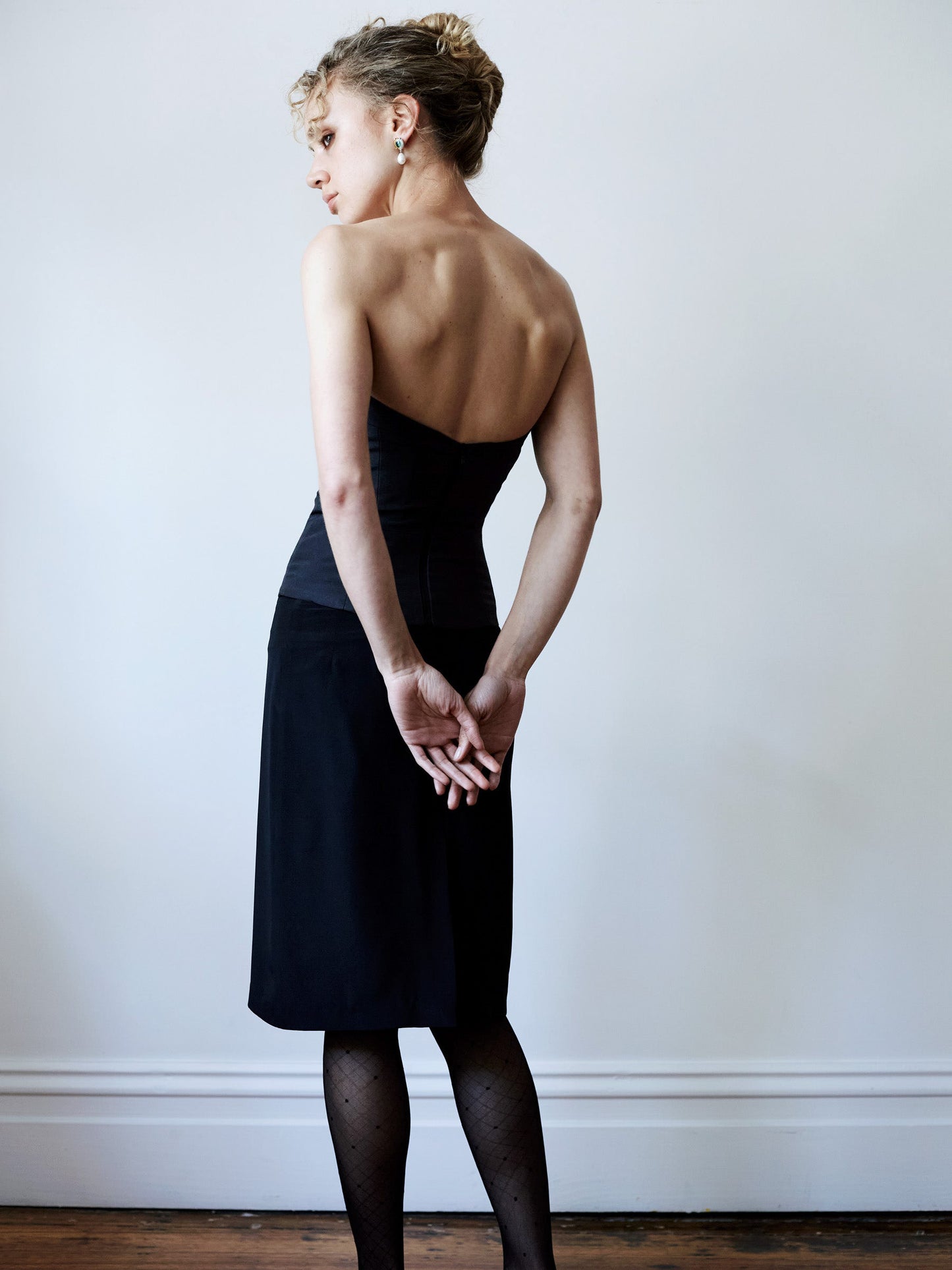 The Trinity Bodice - Charcoal