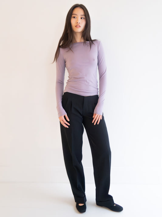 Exclusive Merino Long Sleeve - Wisteria