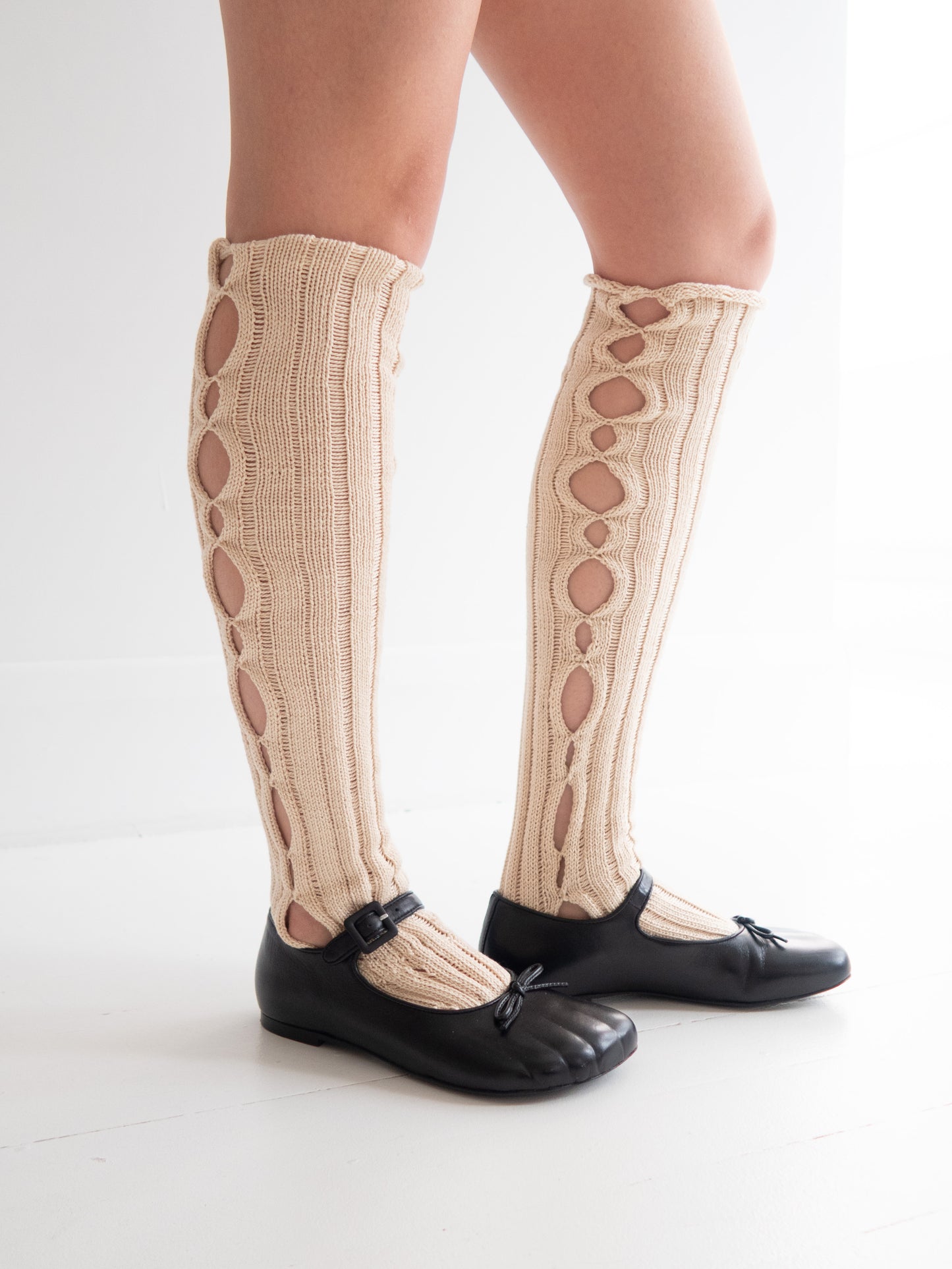 Tall Orb Socks - Undyed