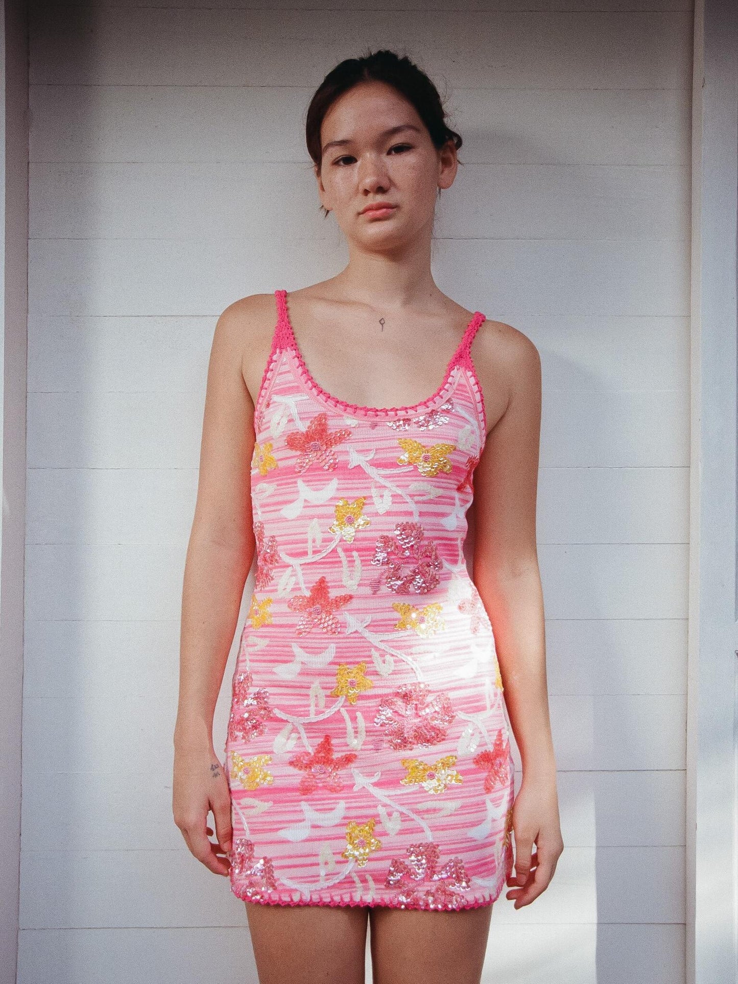 Ibisco Tank Dress - Sunset