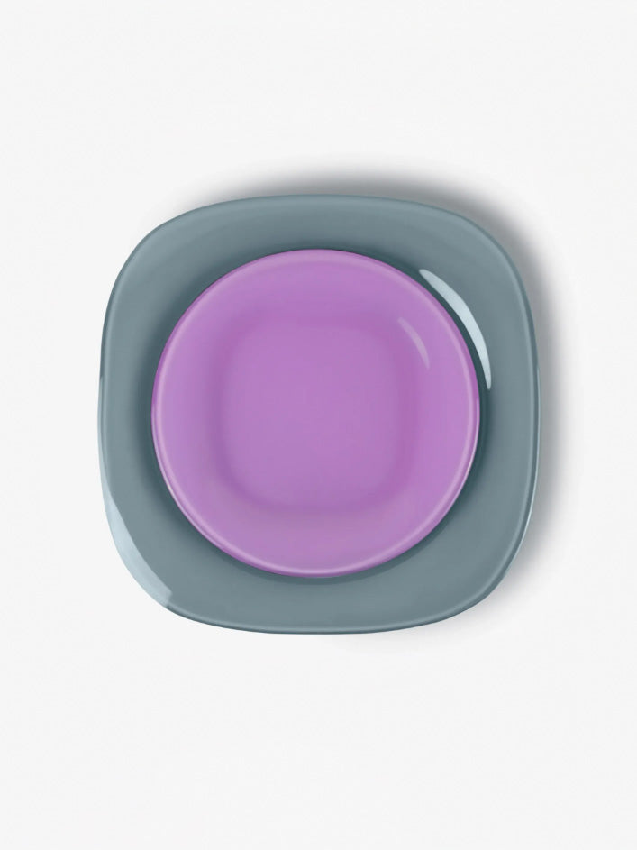 Melt Side Plate - Pink