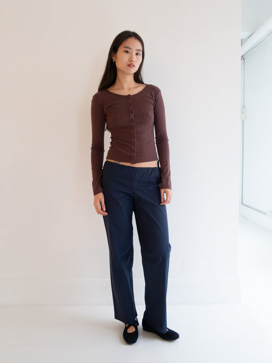 Sophie Cardigan - Chocolate