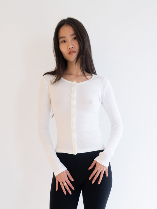 Sophie Cardigan - White