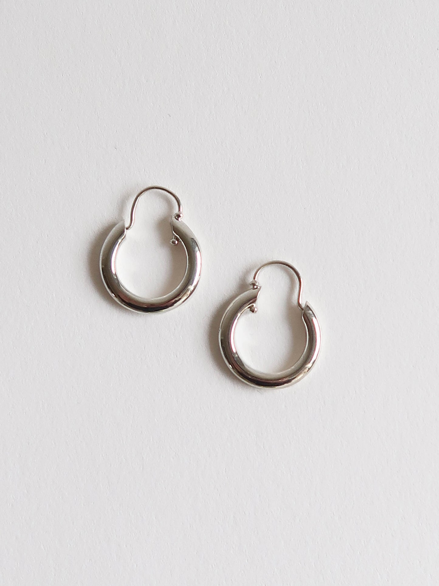 Swivel Hoops - Silver