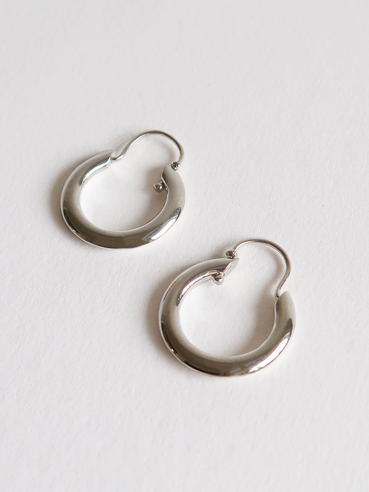 Swivel Hoops - Silver