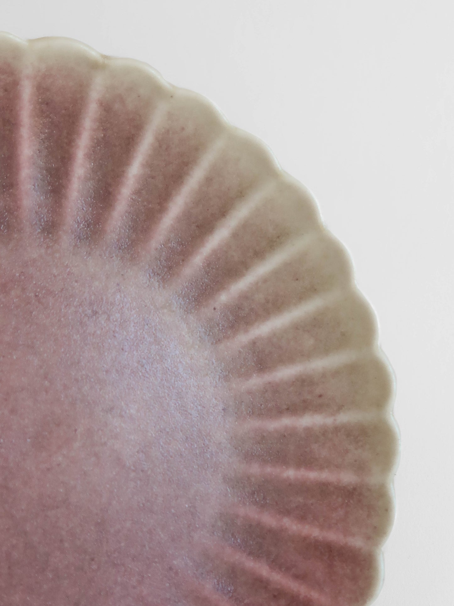 Petal Plate, Tea - Ox-Blood