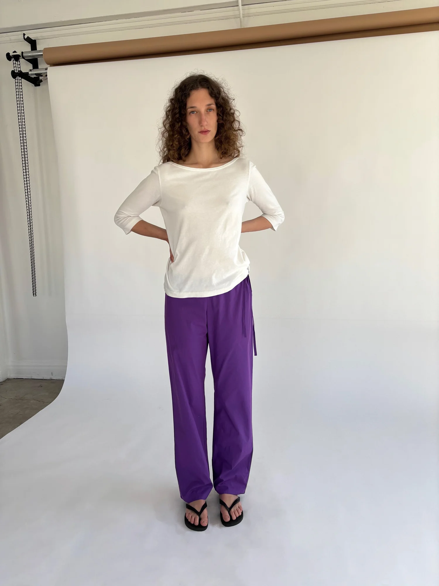 PRE ORDER: Tie Pants - Purple
