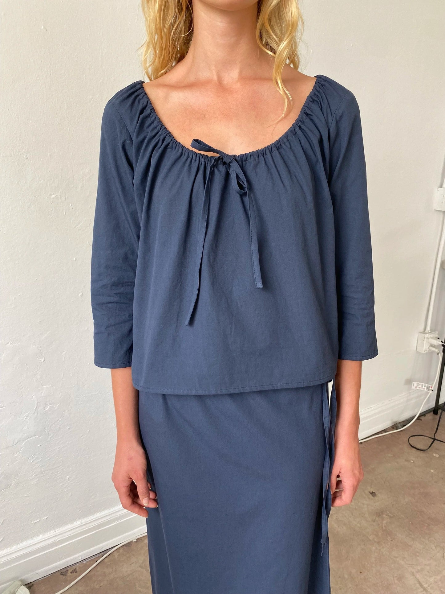 PRE ORDER: Scoop Top - Navy