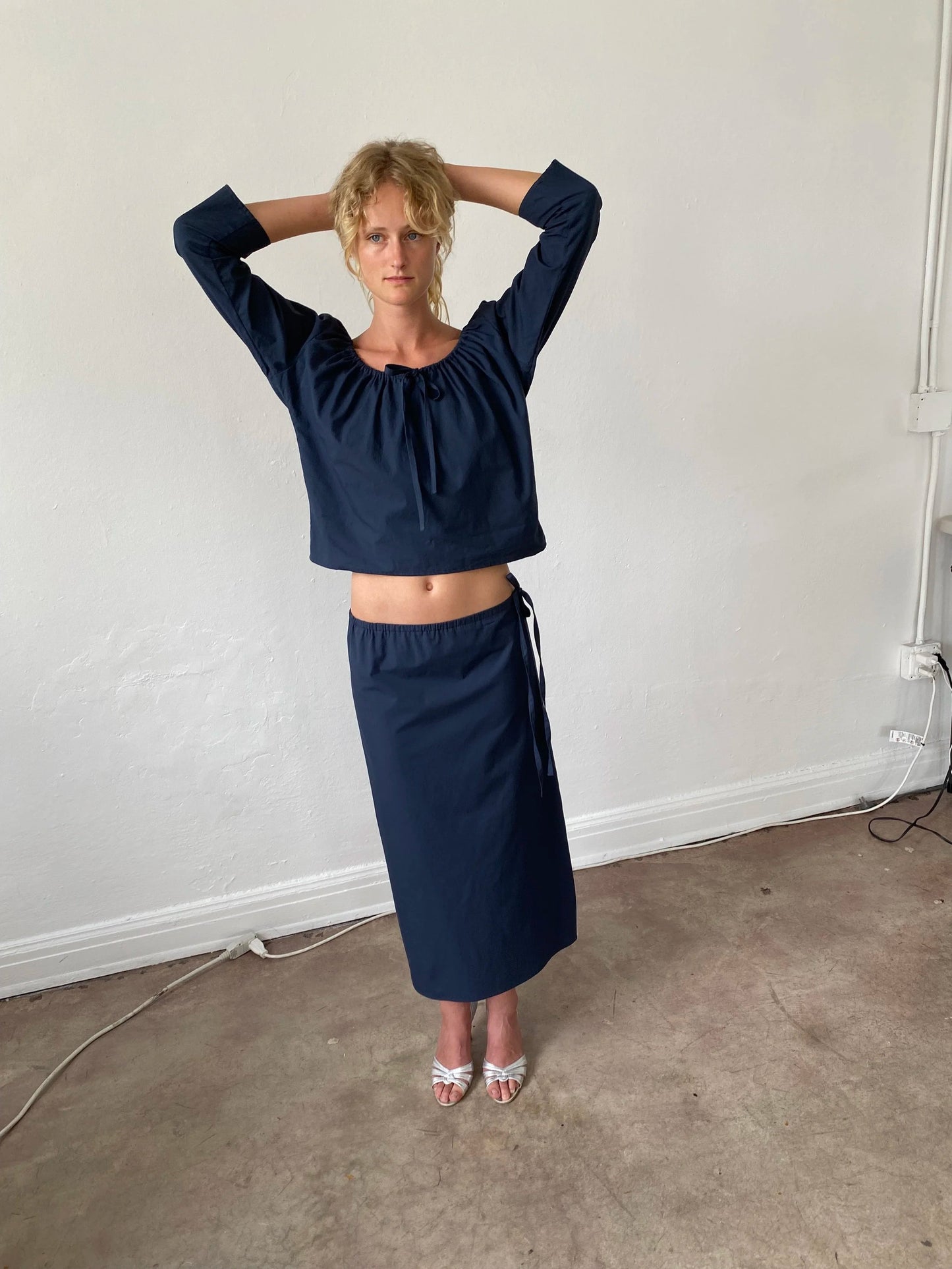 PRE ORDER: Scoop Top - Navy