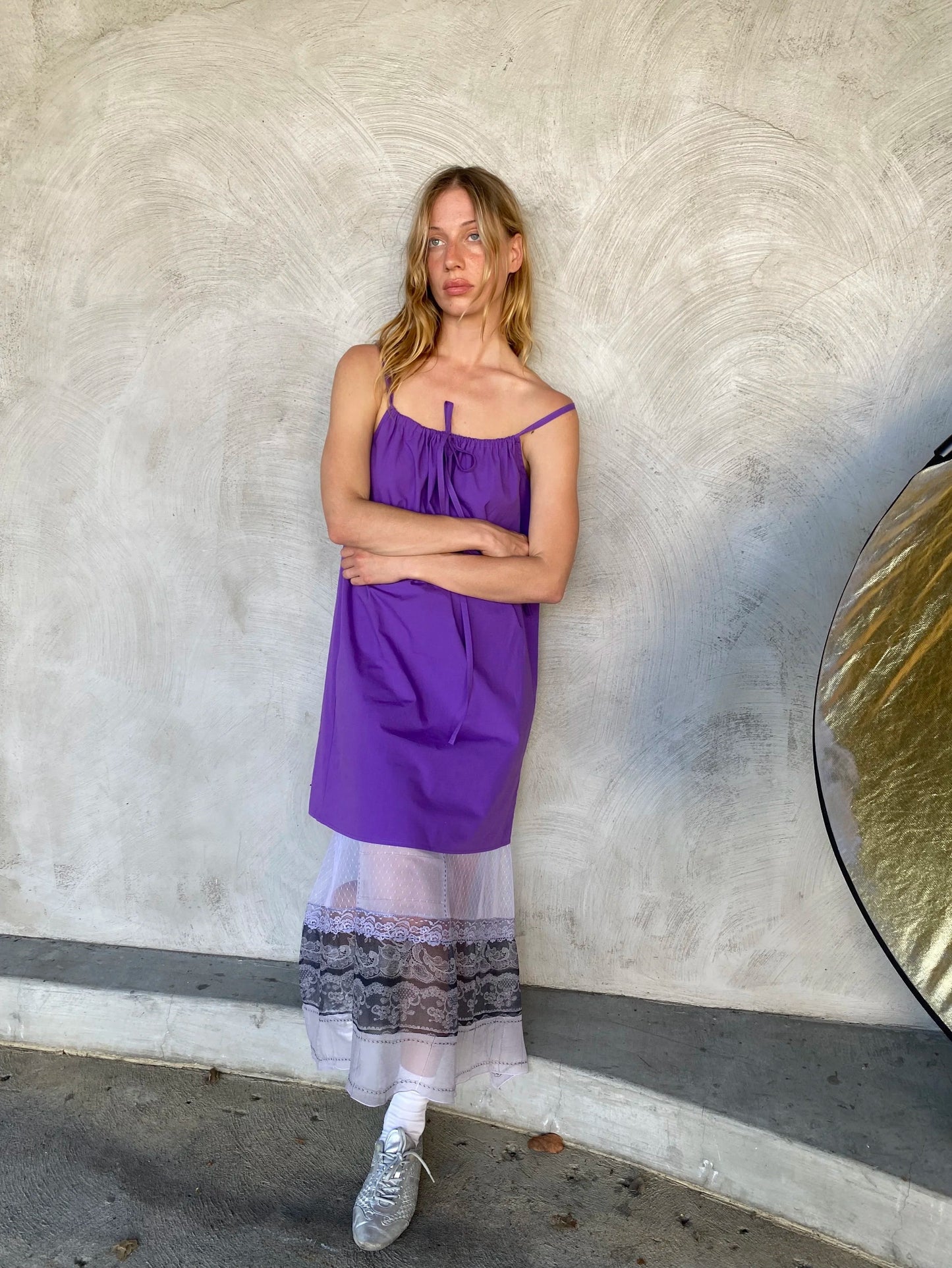 PRE ORDER: Bow Dress - Purple