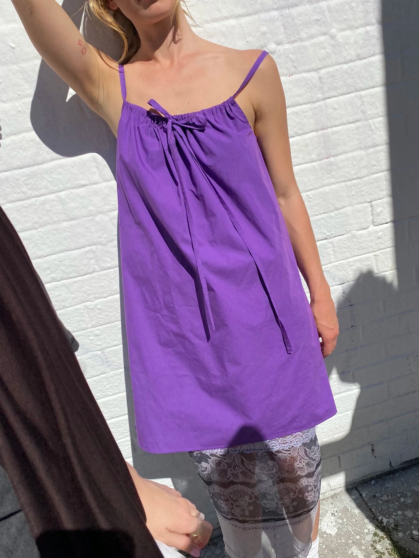 PRE ORDER: Bow Dress - Purple