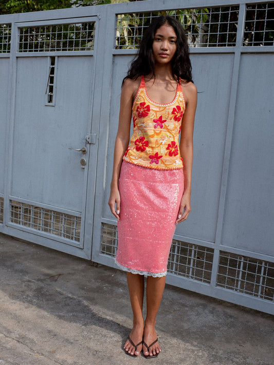 Ibisco Tank - Sunset