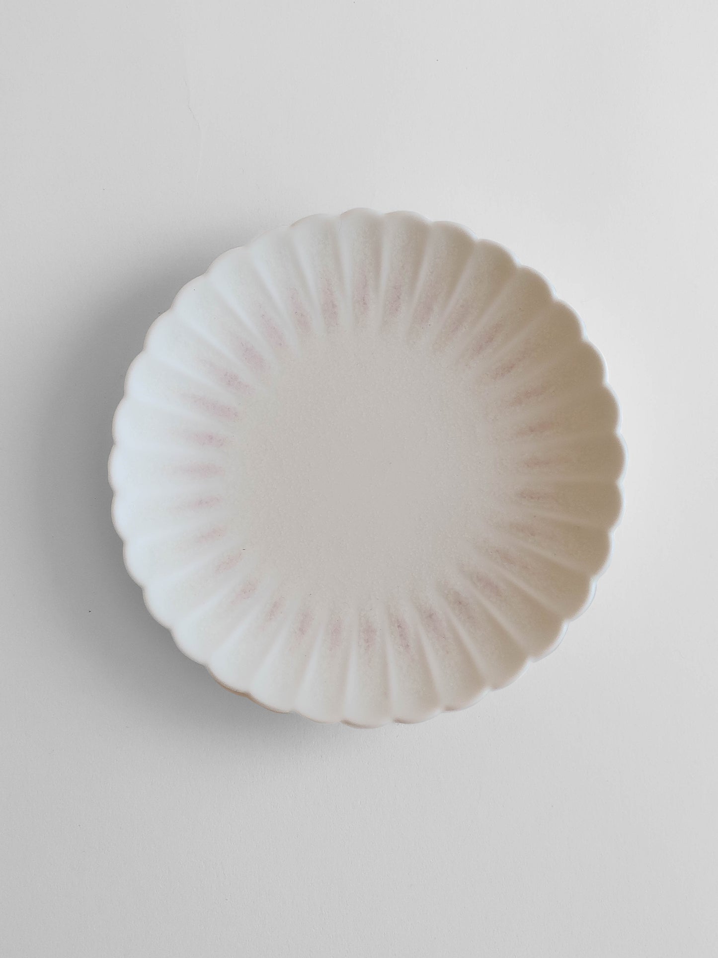 Petal Plate, Tea - Ice Crystal