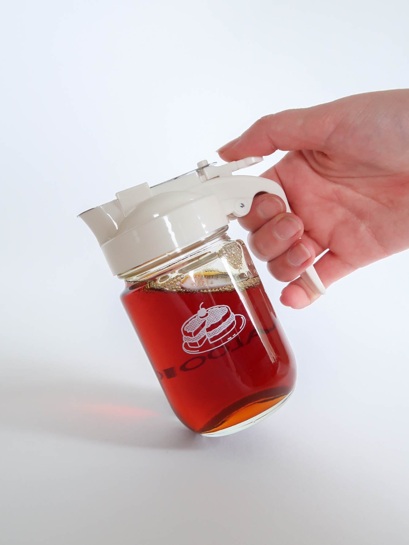 Saloon Honey Pourer - White