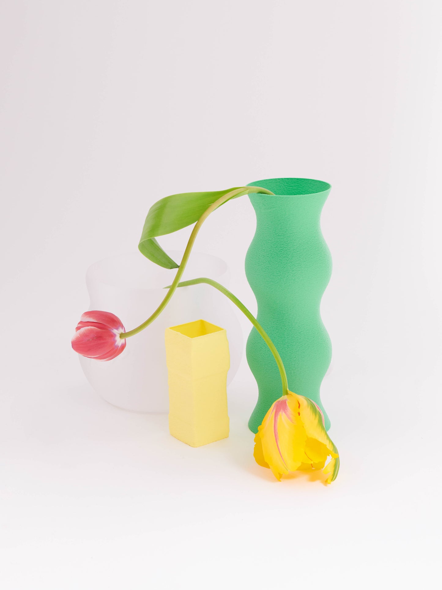 Plastic Surgery 03 Vase - Green