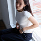 Cotton T-Shirt - Buttermilk