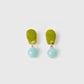 Jume Earring - Acid/Amazonite