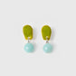 Jume Earring - Acid/Amazonite