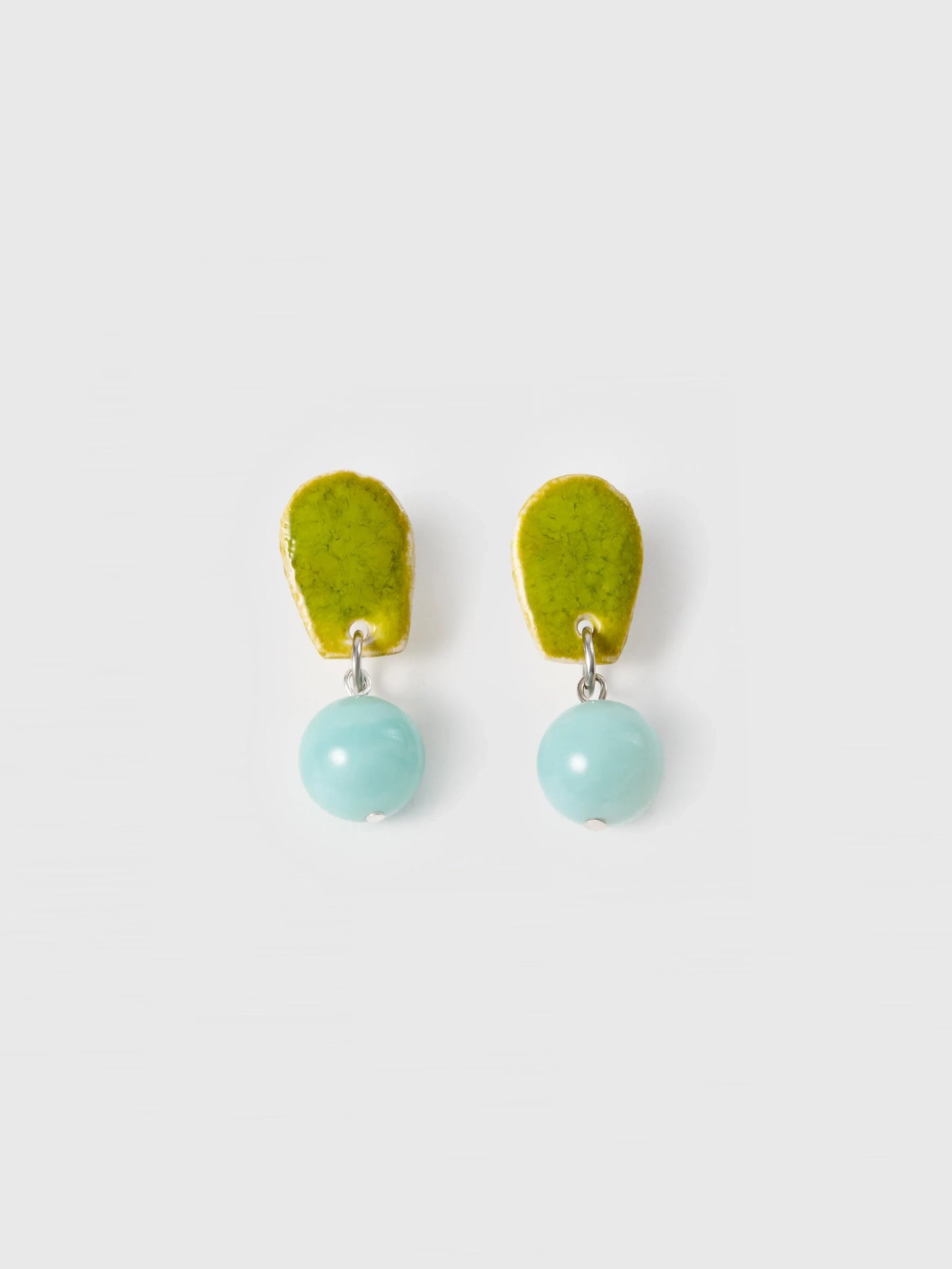 Jume Earring - Acid/Amazonite