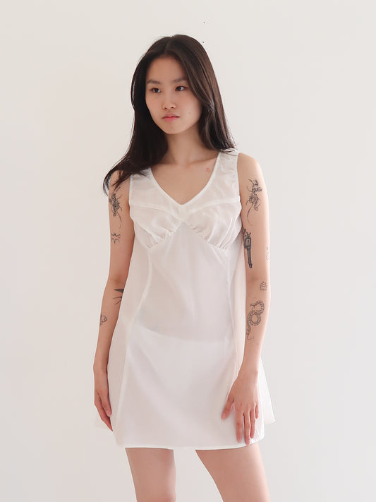 Babydoll Dress - White