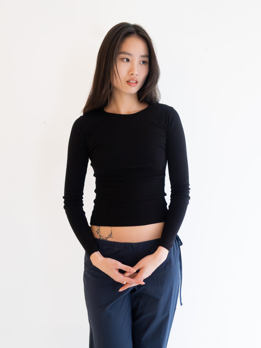 Bellevue Long Sleeve - Black