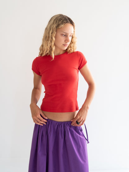 Bellevue Tee - Tomate