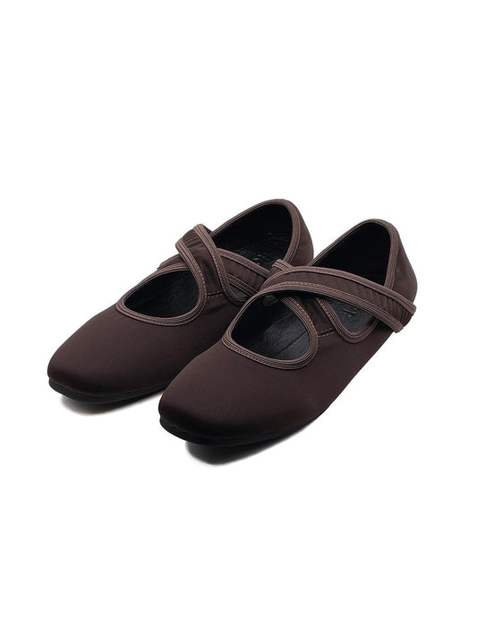 PRE ORDER: X Stretch Ballet Flat - Cacao