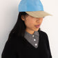 Raw Silk Cap - Lake/Pearl