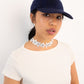 Raw Silk Cap - Navy