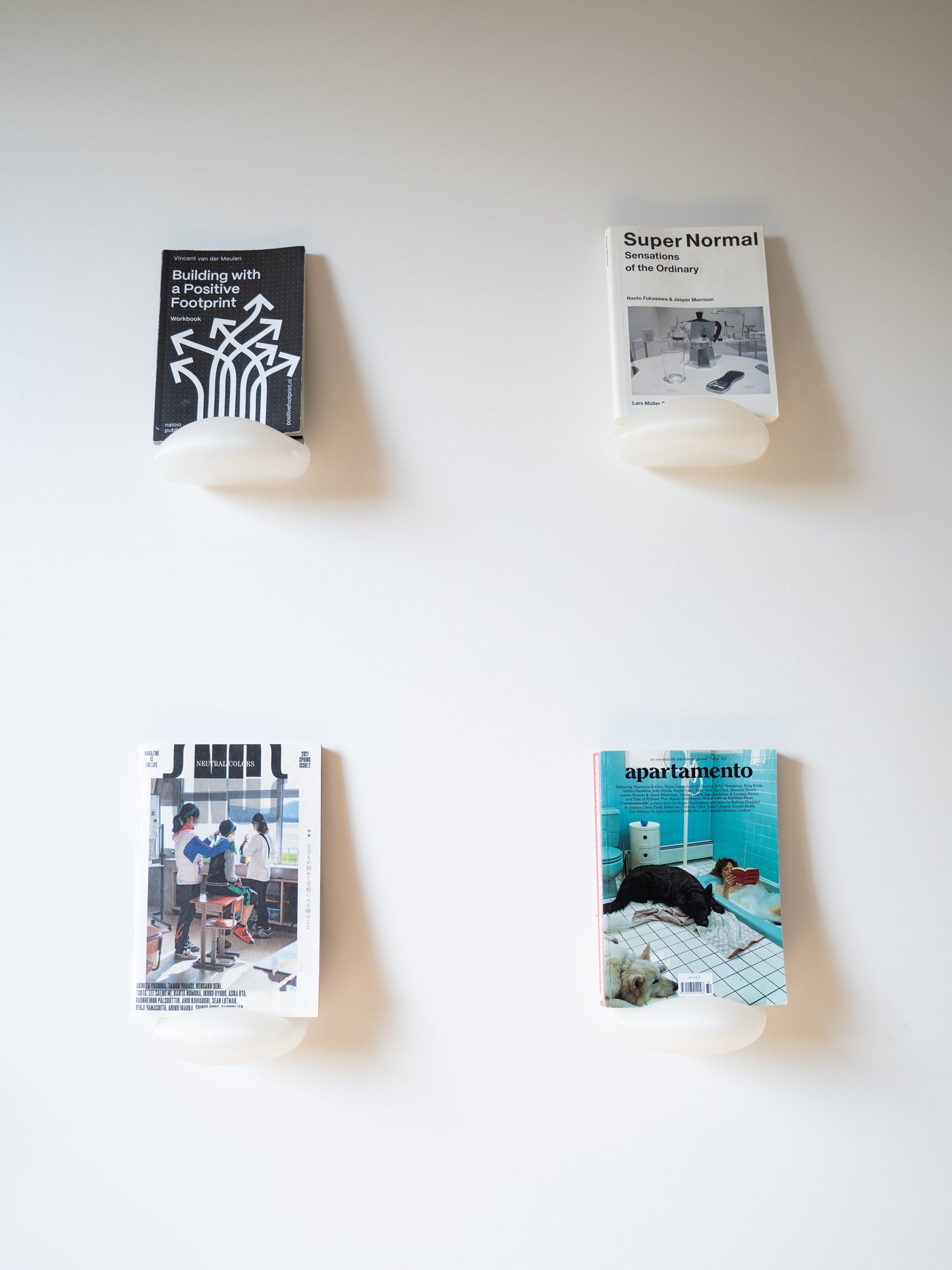 'In the Clouds' Floating Bookshelf
