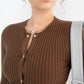 Somos Como Niños Necklace - Pink/Brown