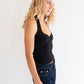Corazon Halter Top - Black