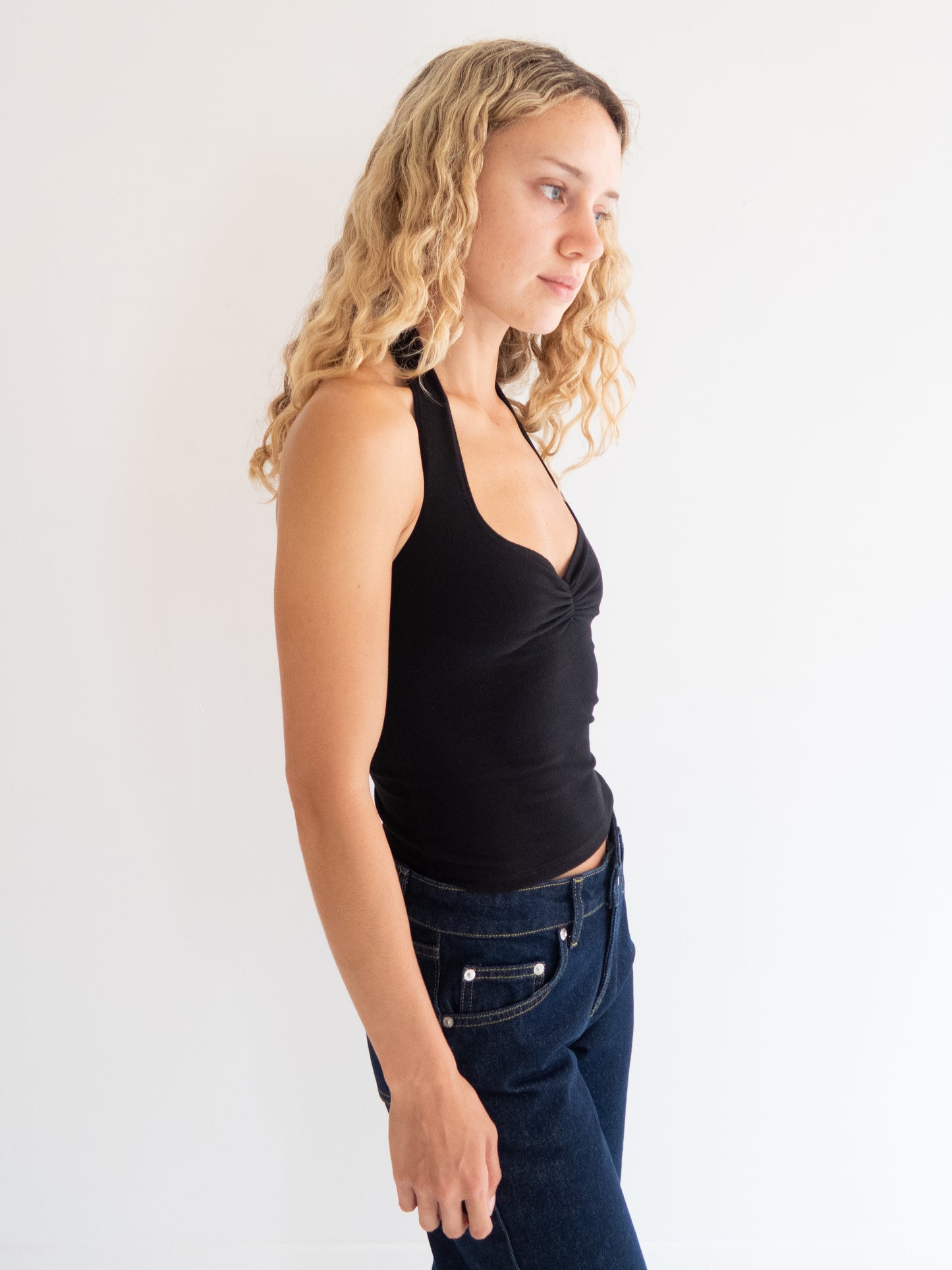 Corazon Halter Top - Black