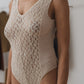Crescent Body Lace & Wool - Undyed