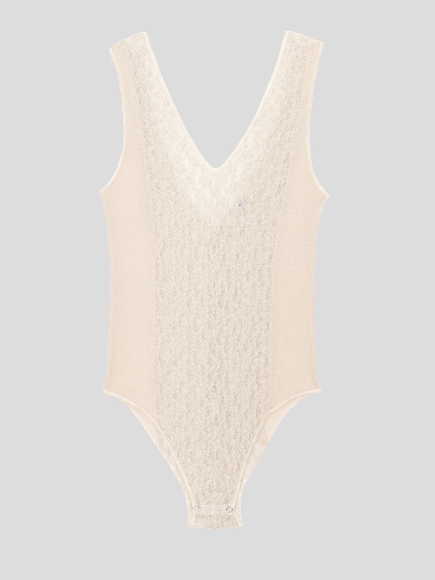Crescent Body Lace & Wool - Undyed