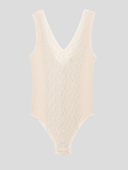 Crescent Body Lace & Wool - Undyed